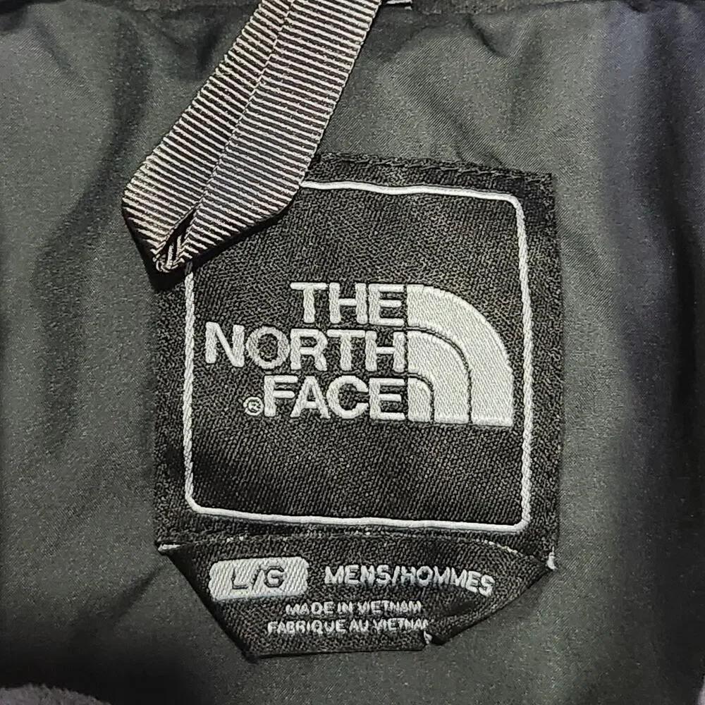 The North Face Vest Mens‎ Large Green Quilted Insulated Full Zip Puffer Hiking